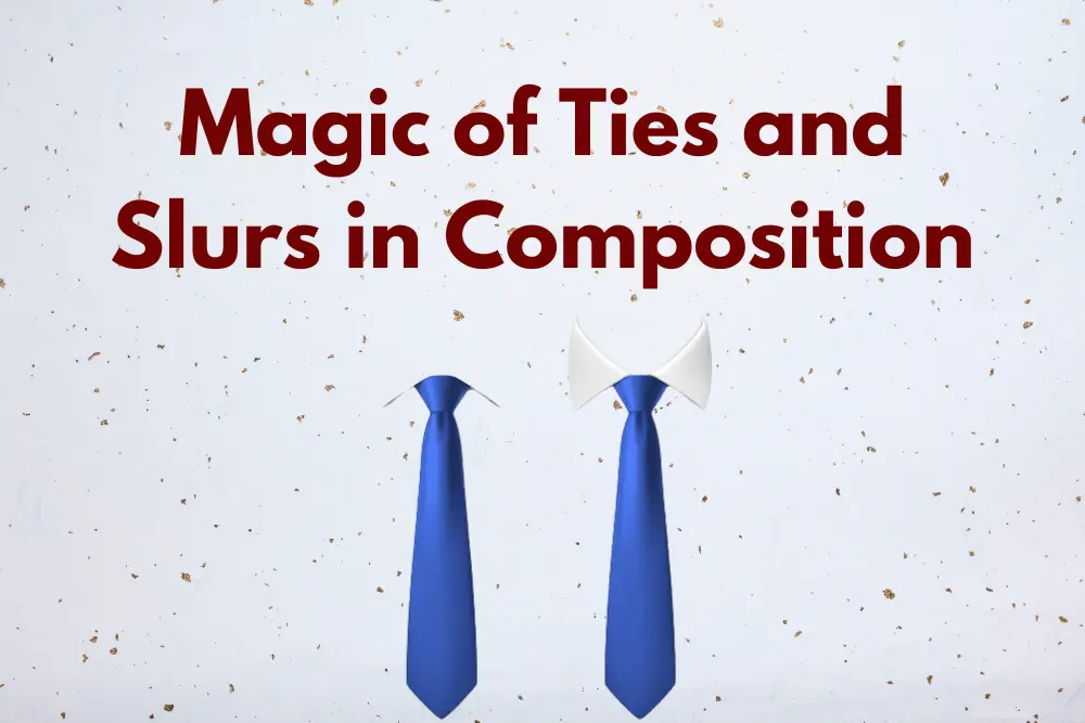 Magic of Ties and Slurs in Composition